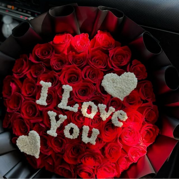 Forever Yours: Romantic Red Rose Surprise