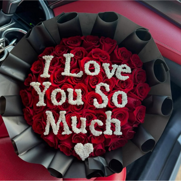 Romantic Red Roses for Her/Him – "I Love You So Much"