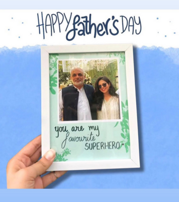 Personalized Father’s Day Photo Frame Gift