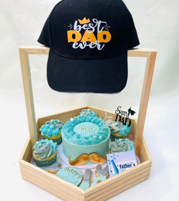 Hero Gift Hamper – Cake, Cupcakes & Cape Combo
