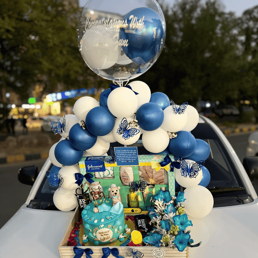 NewBorn Baby Boy GiftBasket From Canada🇨🇦