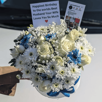 Premium Flower Box for Him