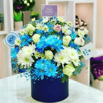 Premium Floral Box for Him