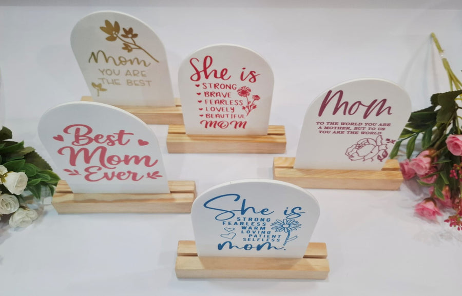 Mother's Day Acrylic Shield Plaques