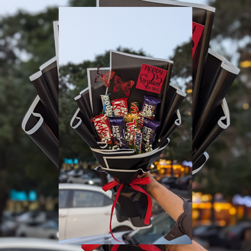Her Favourite Chocolates🍫 Bouquet in a Premium Packaging