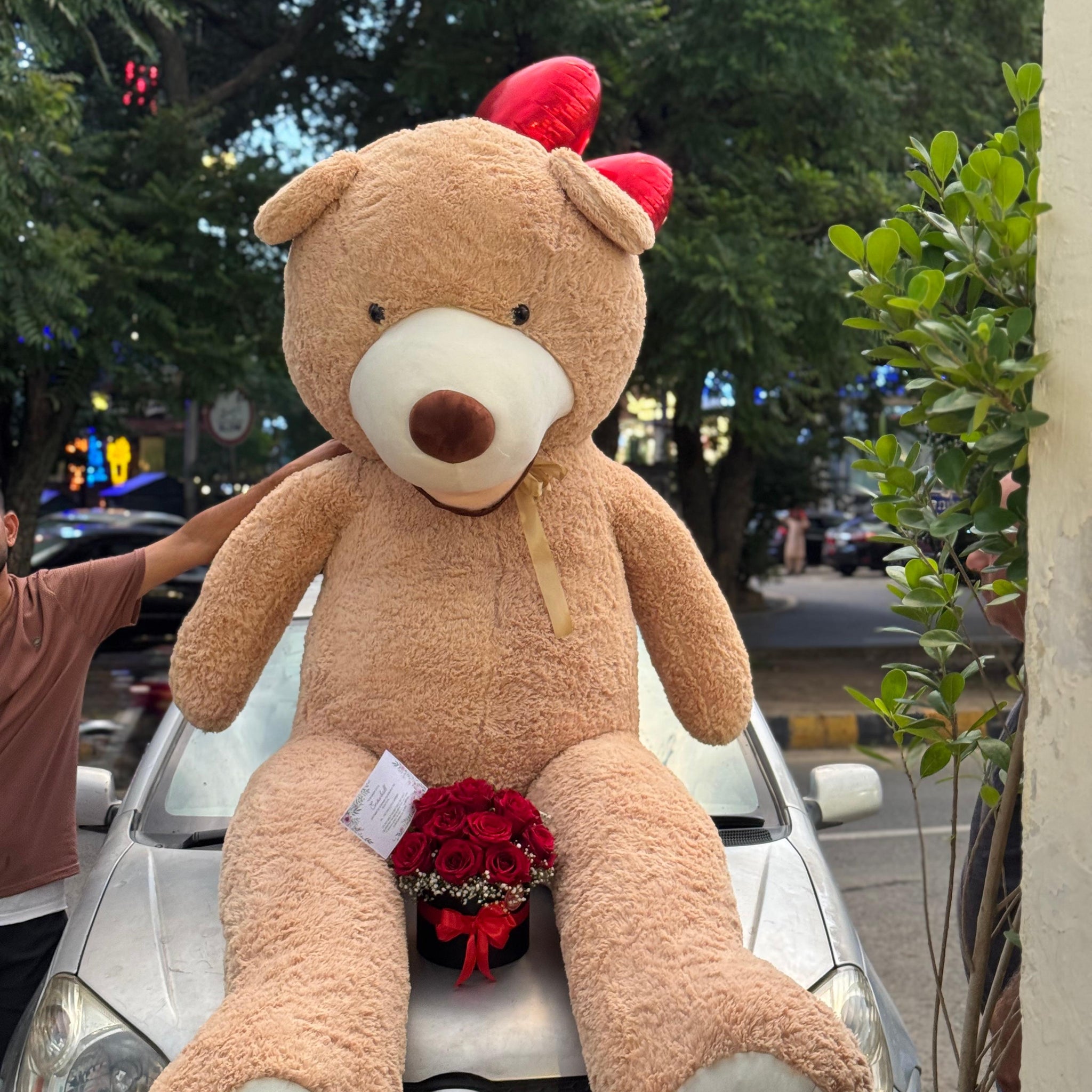 Biggest Teddy Bear in Pakistan — A Giant Hug from IslamabadGiftShop.pk