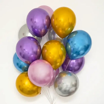 Chrome Latex Mixed Balloons