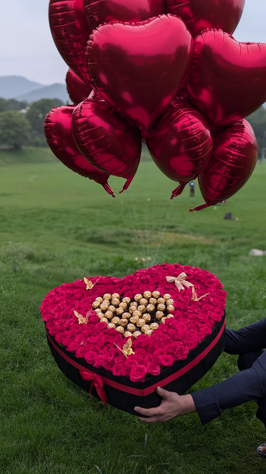 Valentine's Anniversary Special Heart Box For Her