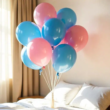 10 Party Palette Balloons