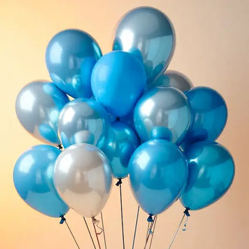 Silver & Sky Balloons