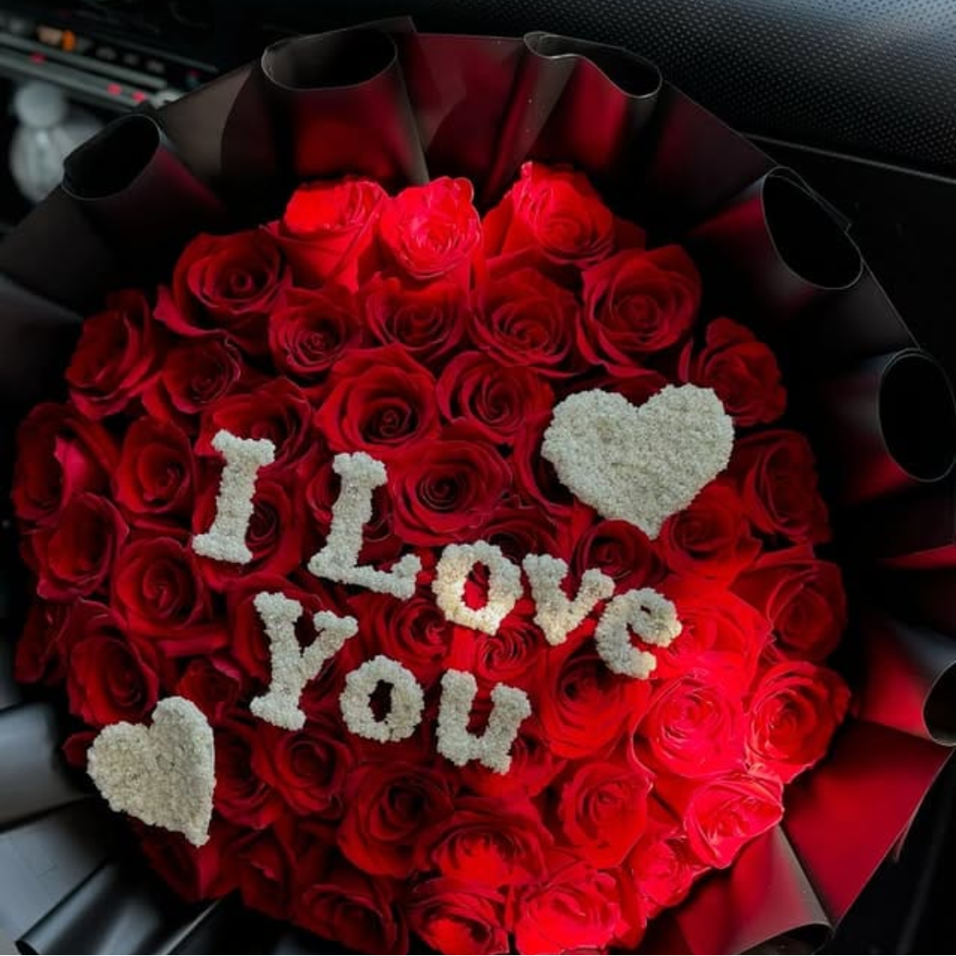 Forever Yours: Romantic Red Rose Surprise