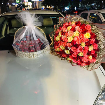 Luxury Floral & Chocolate Combo