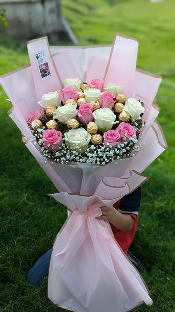 Sweet Anniversary Gift in Pastel Hues