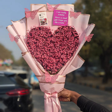 A  Heart-themed Bouquet