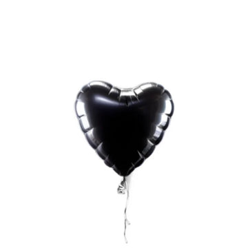 Silver Heart Foil Balloon