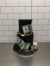 Dollar Theme Customized Cake
