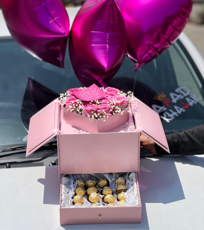 Our Best Selling – Luxe Pink Drawer Box for Mom