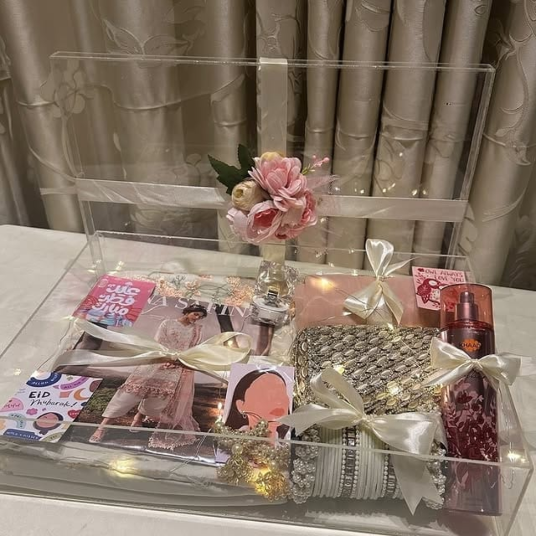Customized Eid Gift Box for Her – Elegance & Luxury in One!