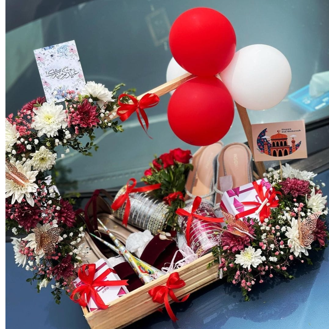 Eid Mubarak Luxury Basket for Lucky Fiancé