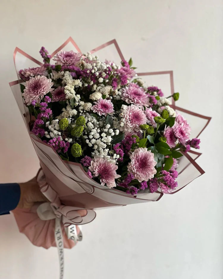 Vibrant Chrysanthemums Bouquet