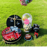 Perfect Giftset For Him/Her|Chocolates,Flowers,Cake,Perfume,Baloons,Card
