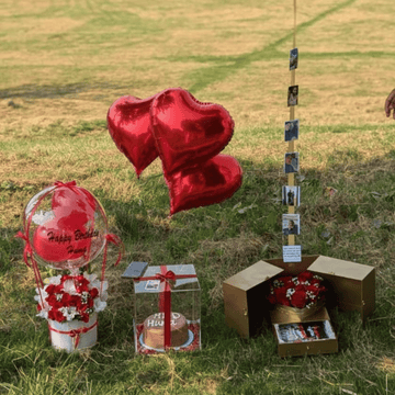 From England🇬🇧 To Jehlum🇵🇰 |Gifts for Lucky Fiance |Flowers chocolates Cake Baloons Polaroids