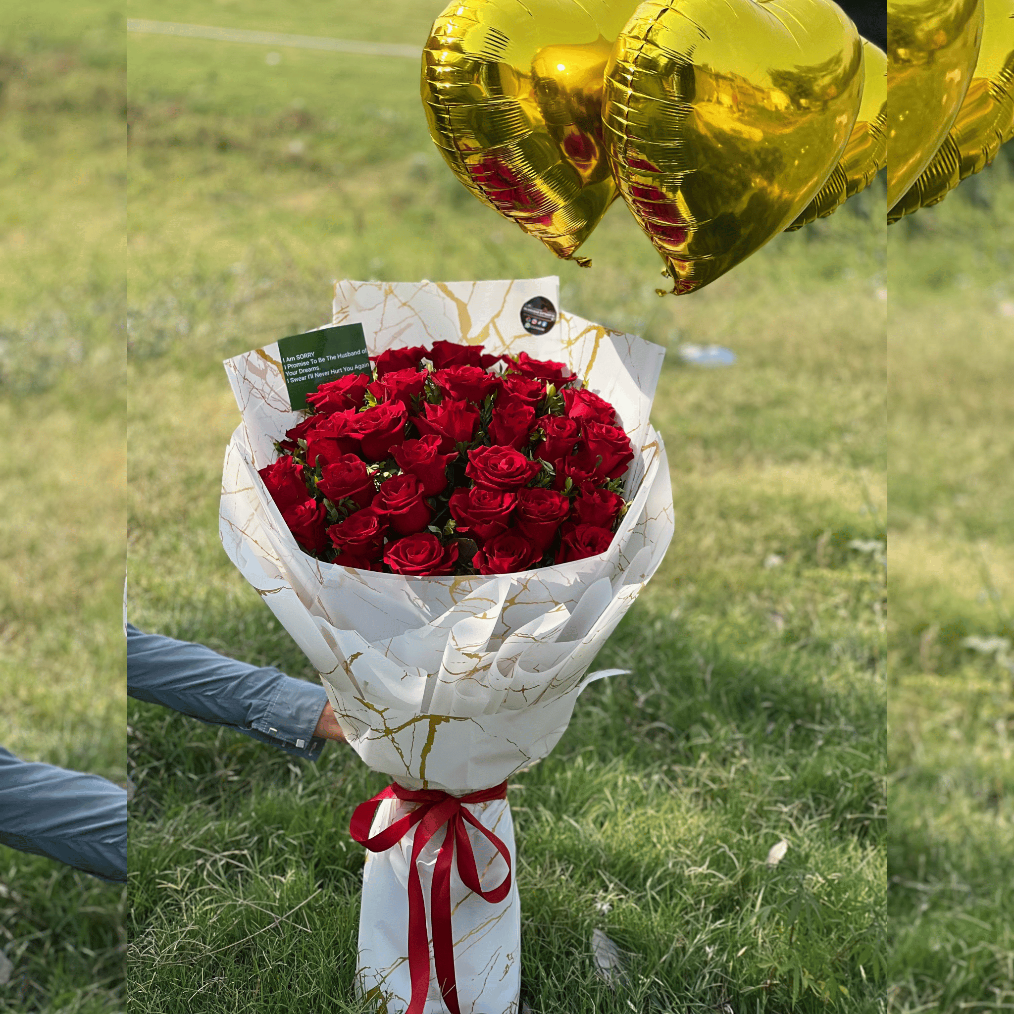Lavish Red Rose Bouquet – Perfect Gift for Her