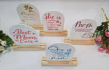 Mother's Day Acrylic Shield Plaques