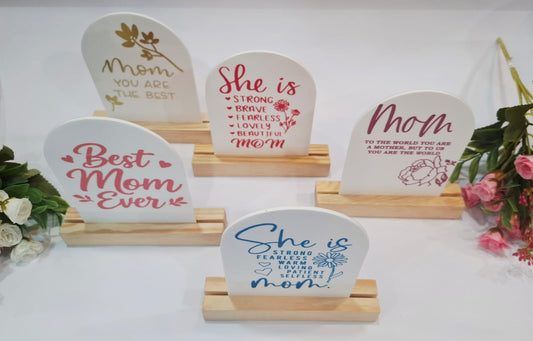 Mother's Day Acrylic Shield Plaques