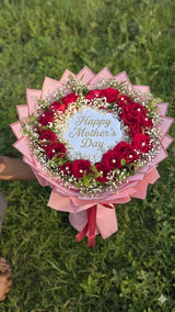 The Royal Mirror Rose Bouquet For Mom