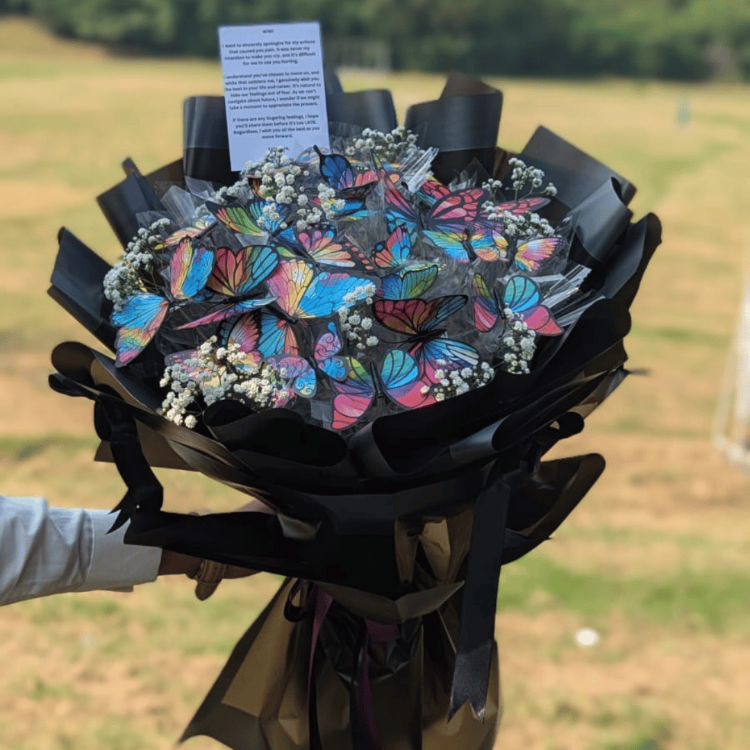 Magical & Dreamy Butterfly Bouquet with Lights
