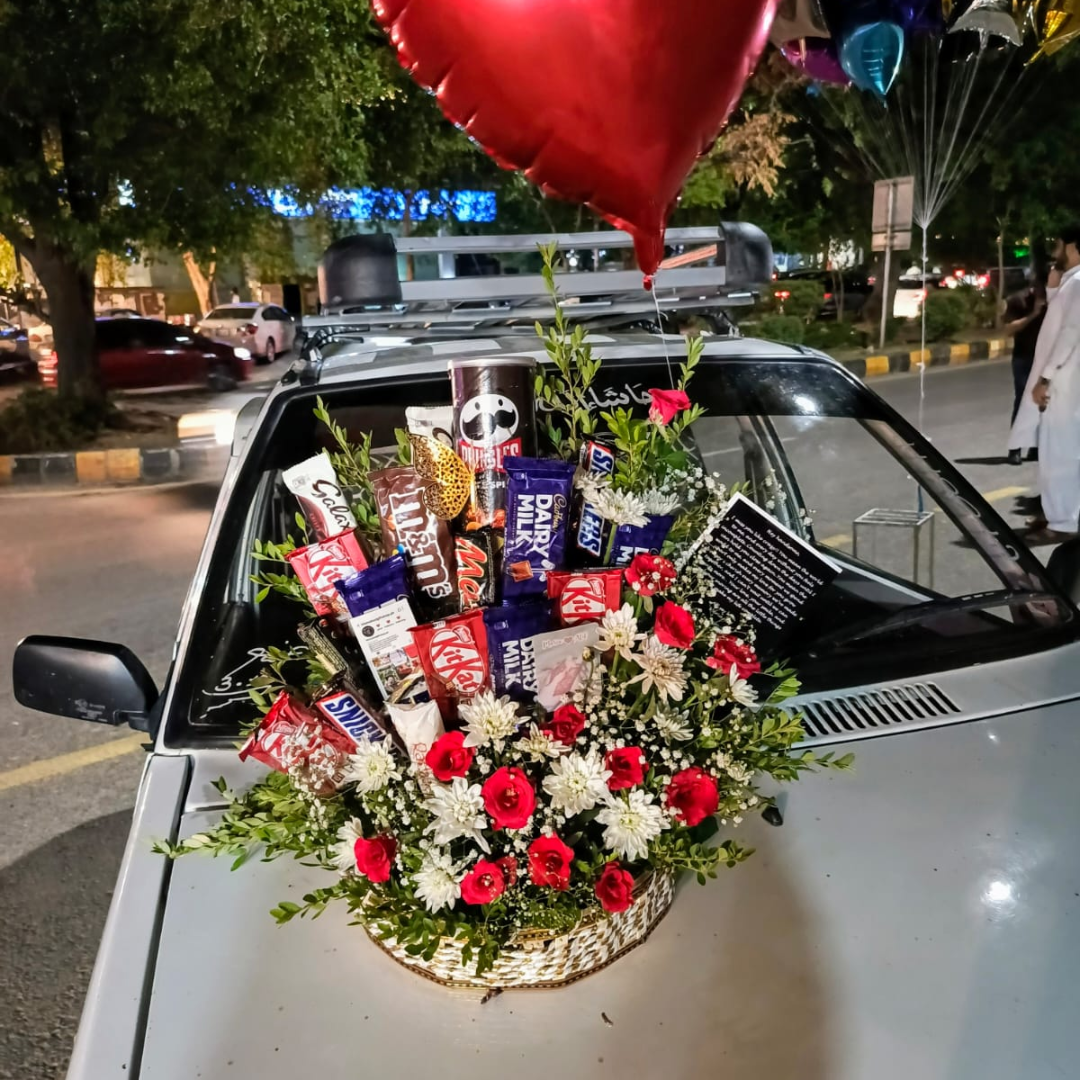 Chocolate & Snacks Basket – A Delightful Treat for Every Occasion