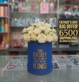 White Roses Box for Dad