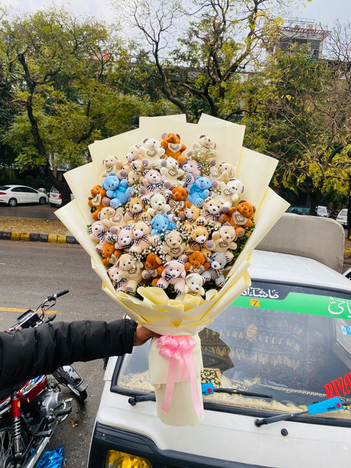 Mini teddies Bouquet