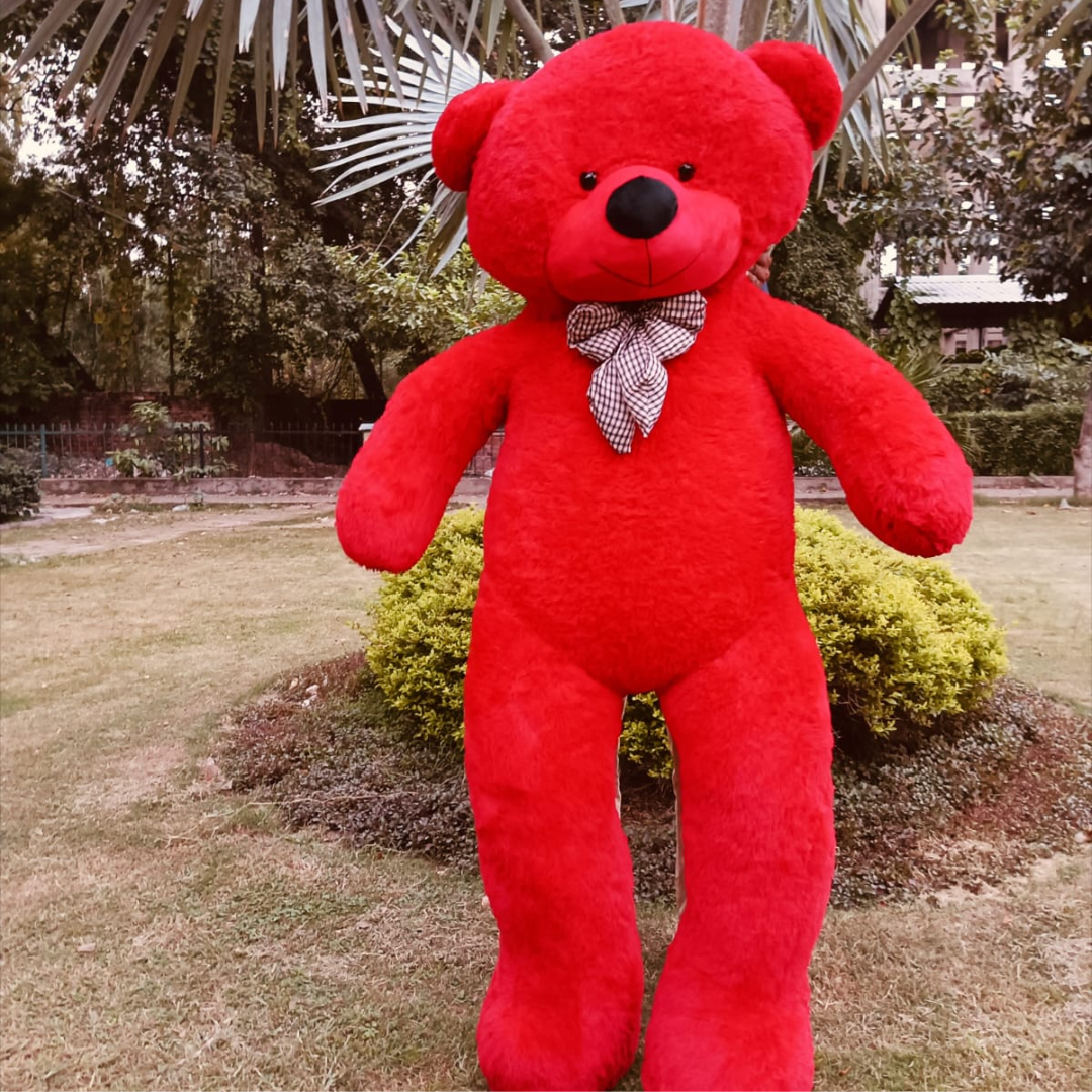 6 Feet Premium Red Teddy Bear