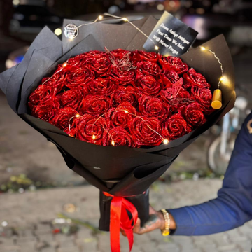 Handmade Forever Roses Bouquet for Her