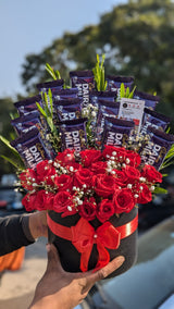 Dairy Milk & Roses: Perfect Pair